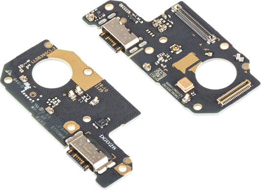 Laddningskontakt Kort - Mikrofon Xiaomi Redmi Note 12 4G, Service Pack 56000200M700