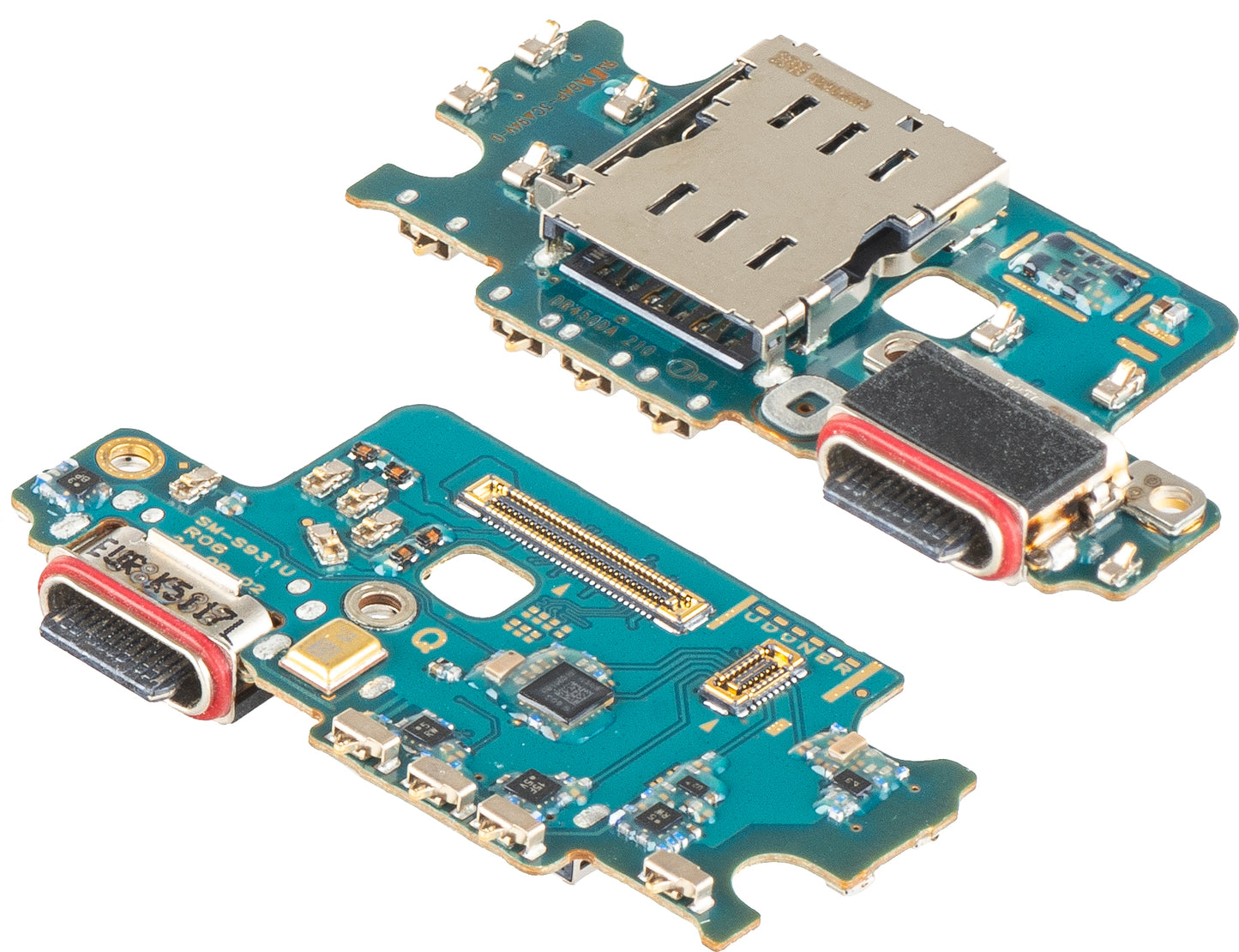 Laddningskontakt Kort - Mikrofon - SIM-kortläsarmodul Samsung Galaxy S25 S931, Swap GH96-18238A