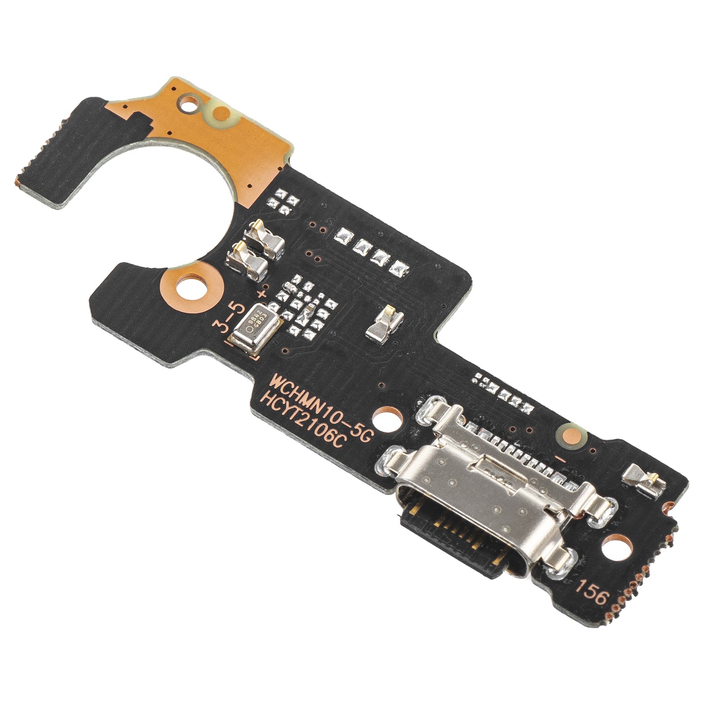 Laddningskontaktkort - Mikrofon Xiaomi Redmi Note 10 5G