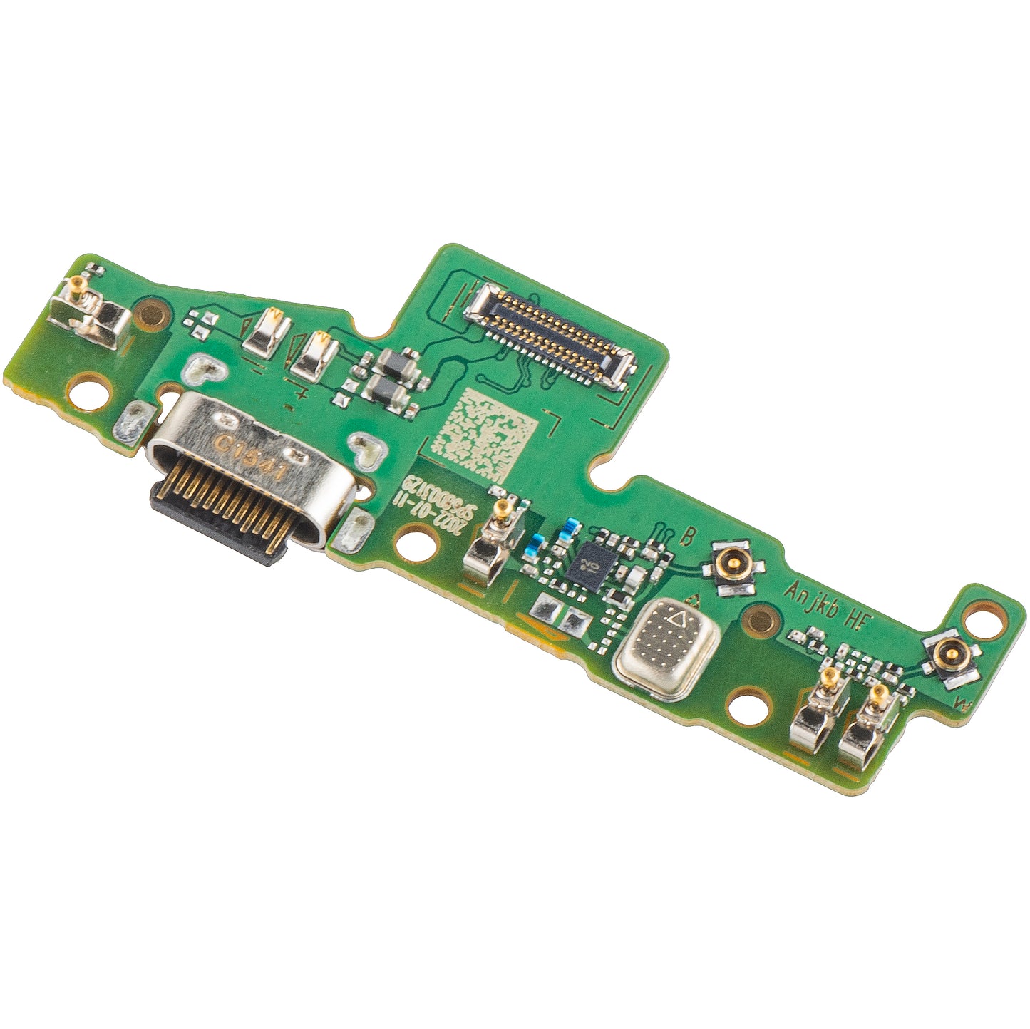 Laddningskontaktkort - Mikrofon Motorola Moto G60, Service Pack 5P68C18349