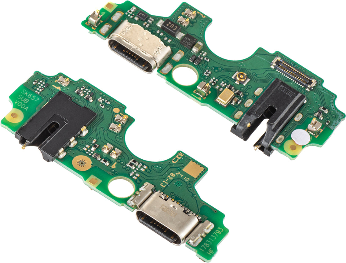Kretskort med laddningskontakt - Audio - Mikrofon HMD Pulse+ / Pulse Pro / Pulse, Service Pack 286940665