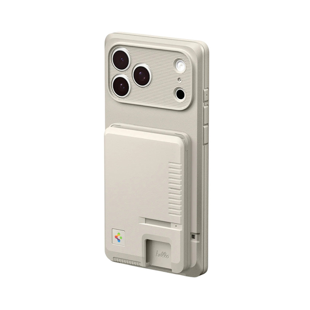 MagSafe plånbok, Spigen, Classic LS, Beige AFA10949