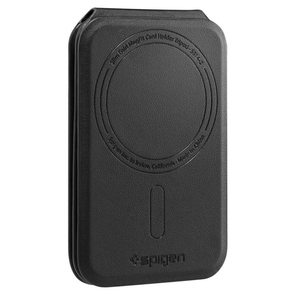 MagSafe-plånbok, Spigen, Slim Fold Tripod S314-2, Svart AFA10406