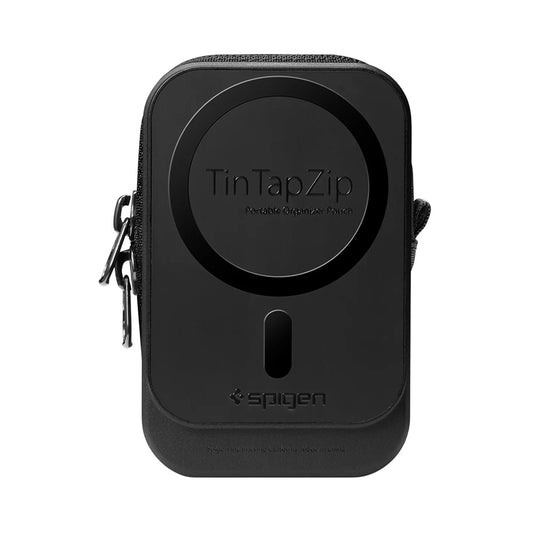 MagSafe-plånbok, Spigen, TinTap ZIP MagFit 2, Svart AFA11564
