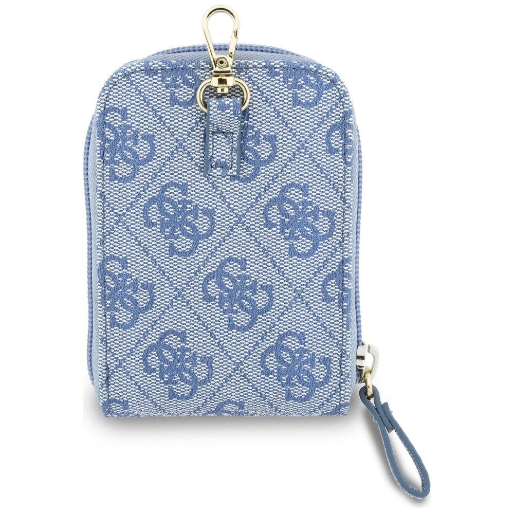 Plånbok och Telefonlanyard Guess 4G Metal Logo, Blå