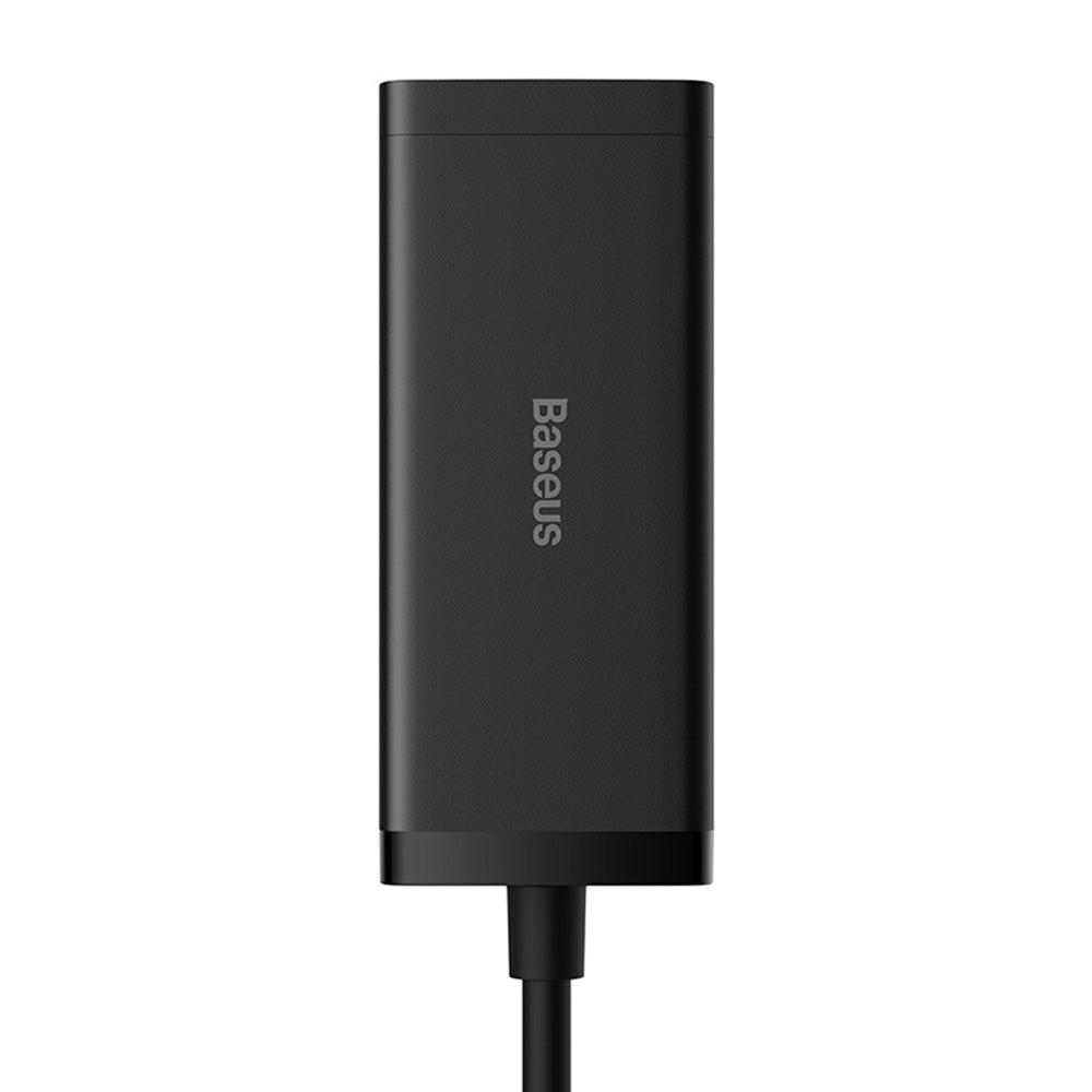Baseus PowerCombo US förlängningssladd, 1 x uttag, Svart PSZM000201