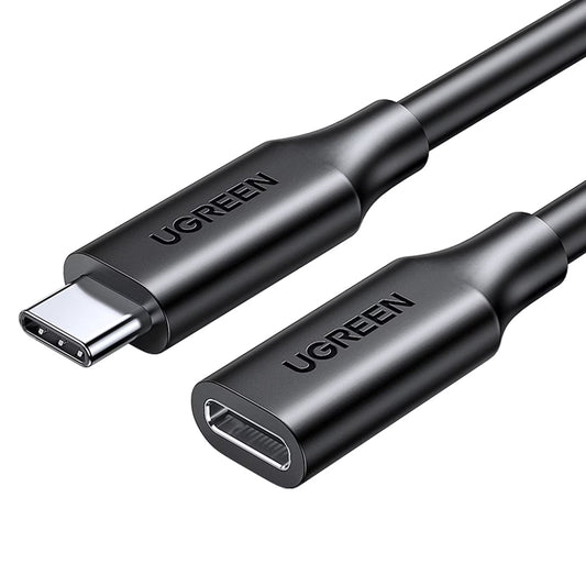 UGREEN US353 USB-C förlängningskabel, 1m, Svart