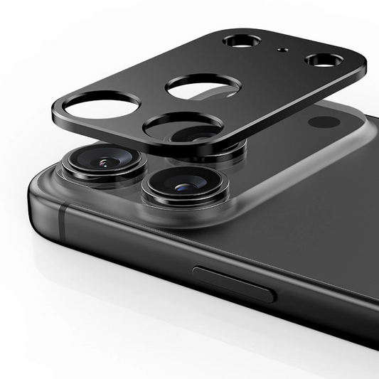 Skyddram för bakre kamera Tech-Protect Camalloy Fit+ för Apple iPhone 17 Pro Max, Aluminium, Silver