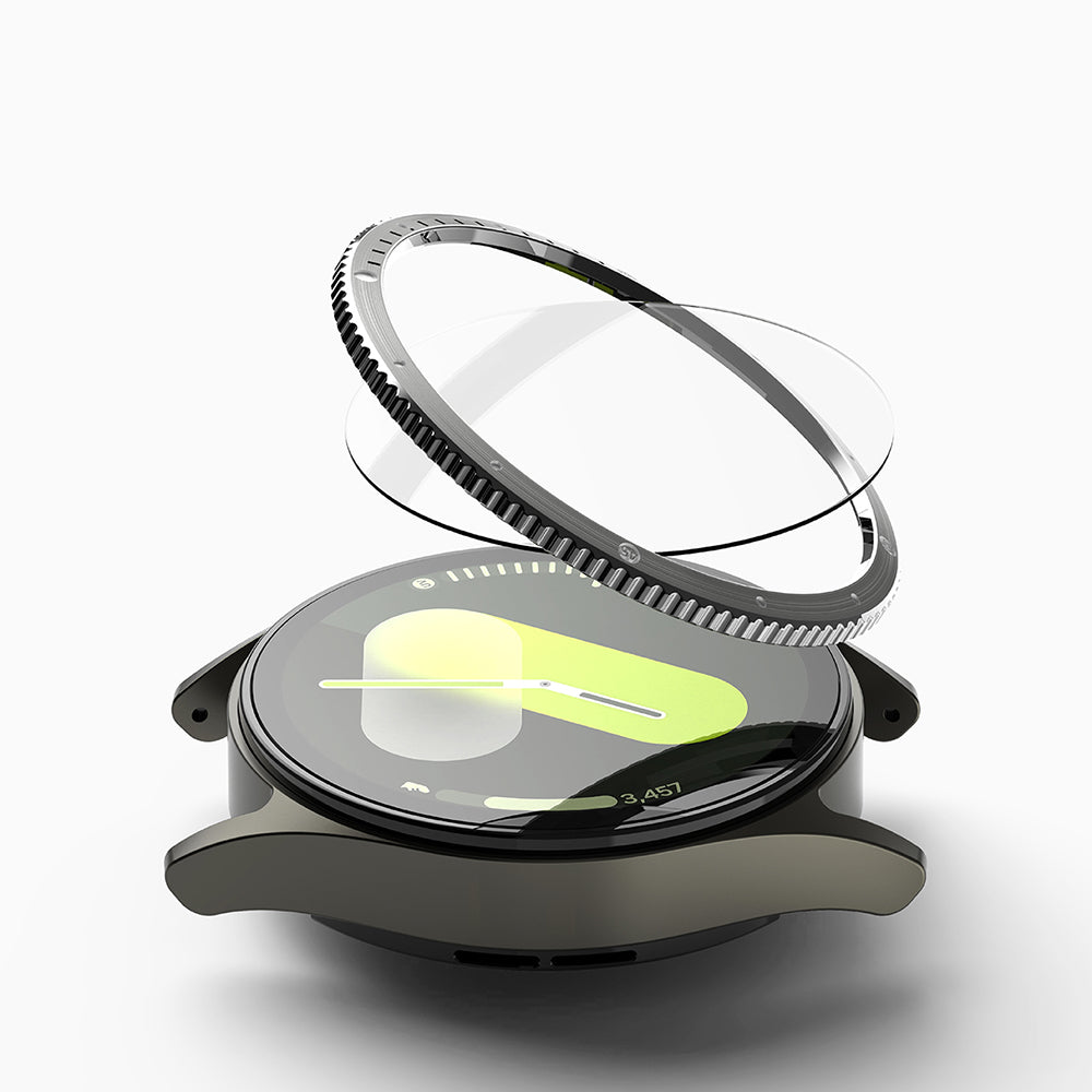 Ringke Styling Skyddram för Samsung Galaxy Watch7 40mm, Modell 7, Silver