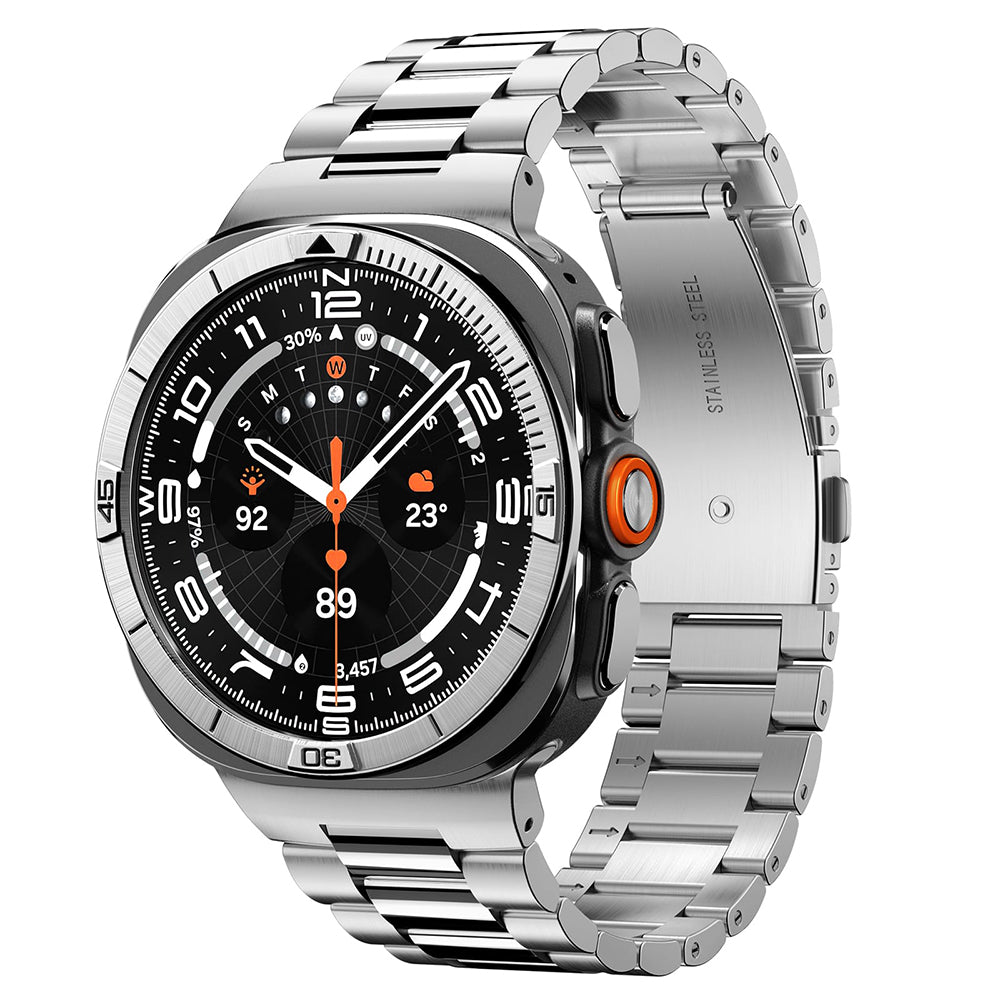 Spigen Tune Pilot skyddsskal för Samsung Galaxy Watch Ultra2, Silver ACS11616