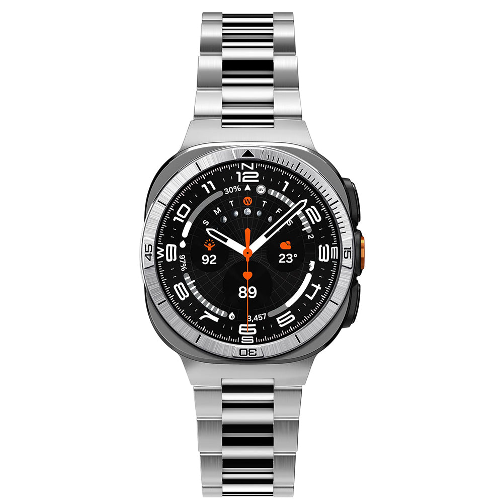 Spigen Tune Pilot skyddsskal för Samsung Galaxy Watch Ultra2, Silver ACS11616