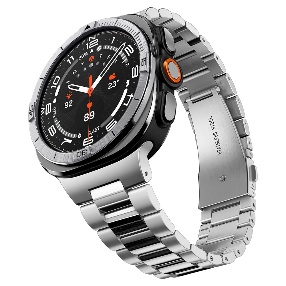 Spigen Tune Pilot skyddsskal för Samsung Galaxy Watch Ultra2, Silver ACS11616