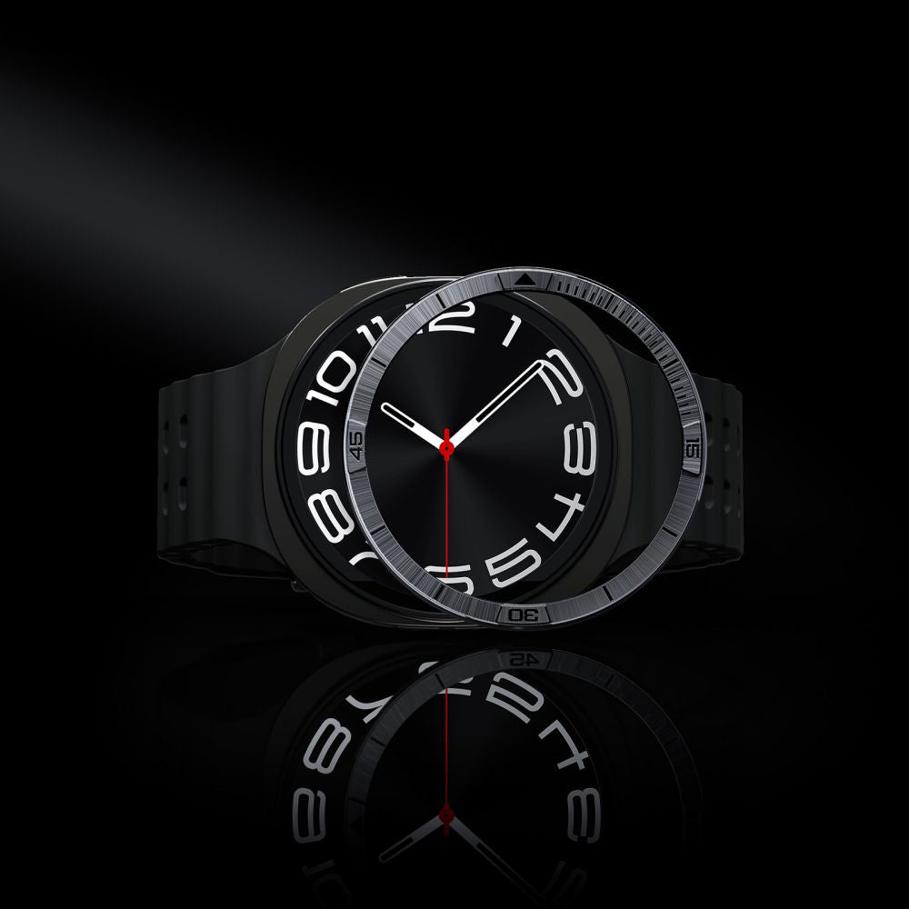Skyddram Spigen Tune Pilot för Samsung Galaxy Watch8 44mm, Silver ACS10009