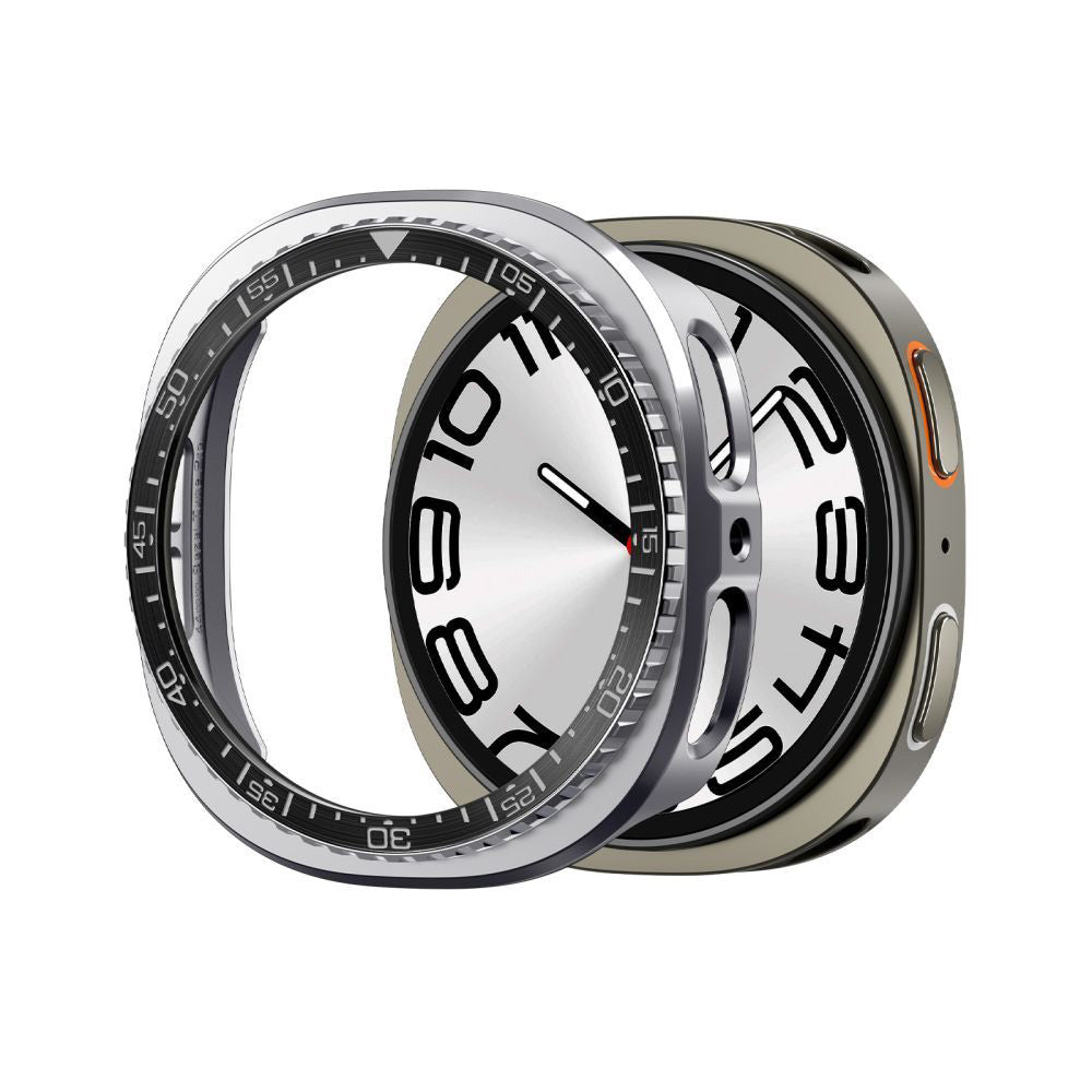 Spigen Tune Pro Diver skyddsram för Samsung Galaxy Watch8 44mm, Svart