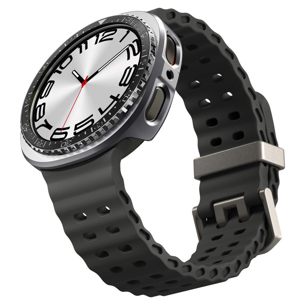 Spigen Tune Pro Diver skyddsram för Samsung Galaxy Watch8 44mm, Svart