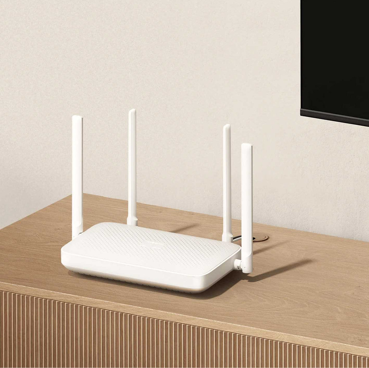 Xiaomi AX1500 Trådlös router, Dual Band, Wi-Fi 6, Vit DVB4412GL
