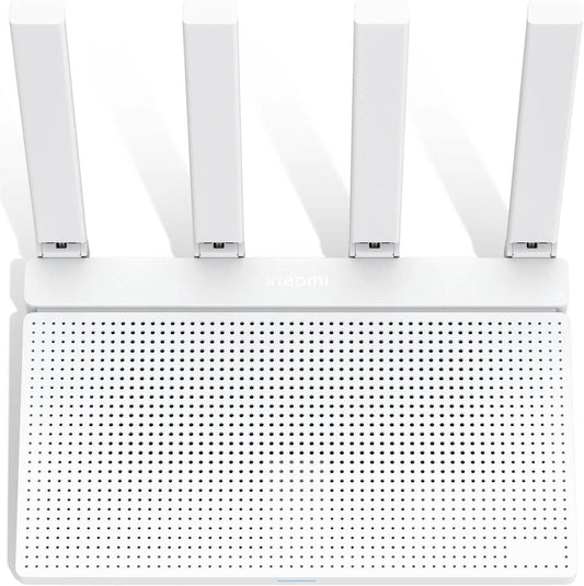 Trådlös router Xiaomi AX3000T, Dual Band, Wi-Fi 6, Vit DVB4423GL