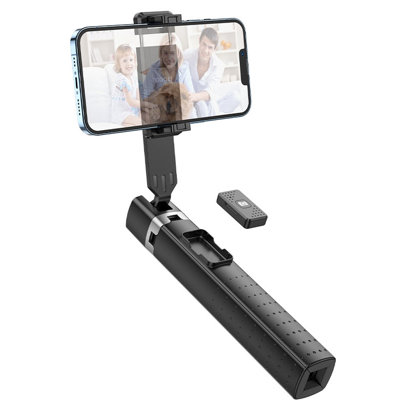 Bluetooth Selfie Stick HOCO K18, Universal, Svart