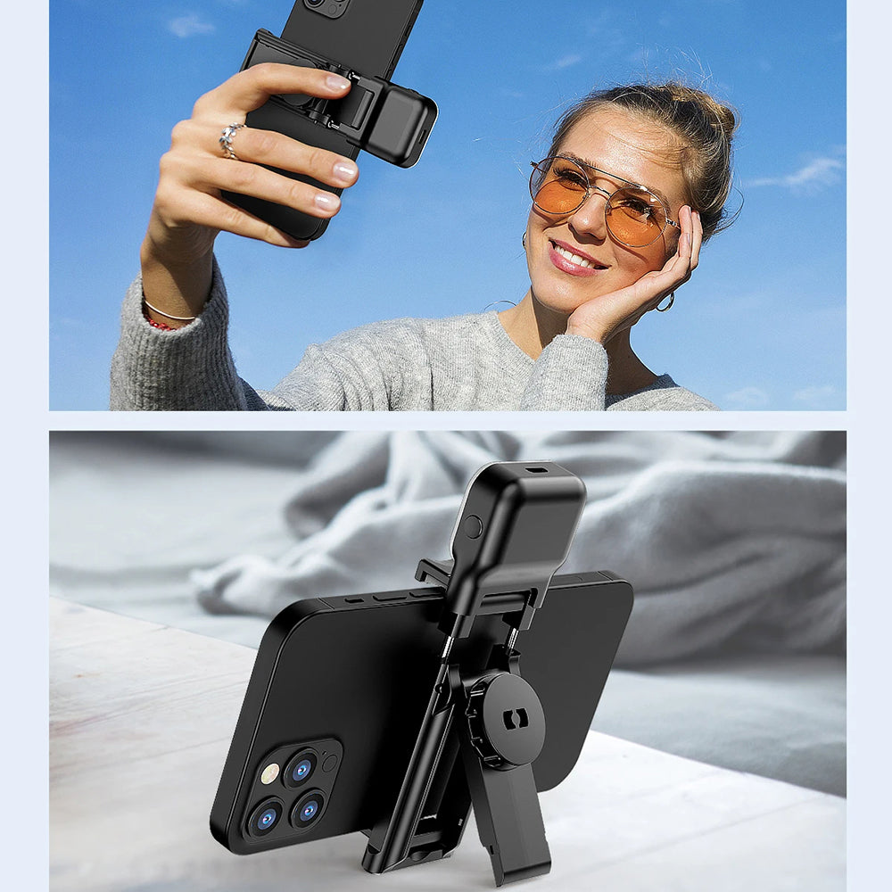 Selfie Stick Bluetooth Techsuit C01s, Universal, Svart