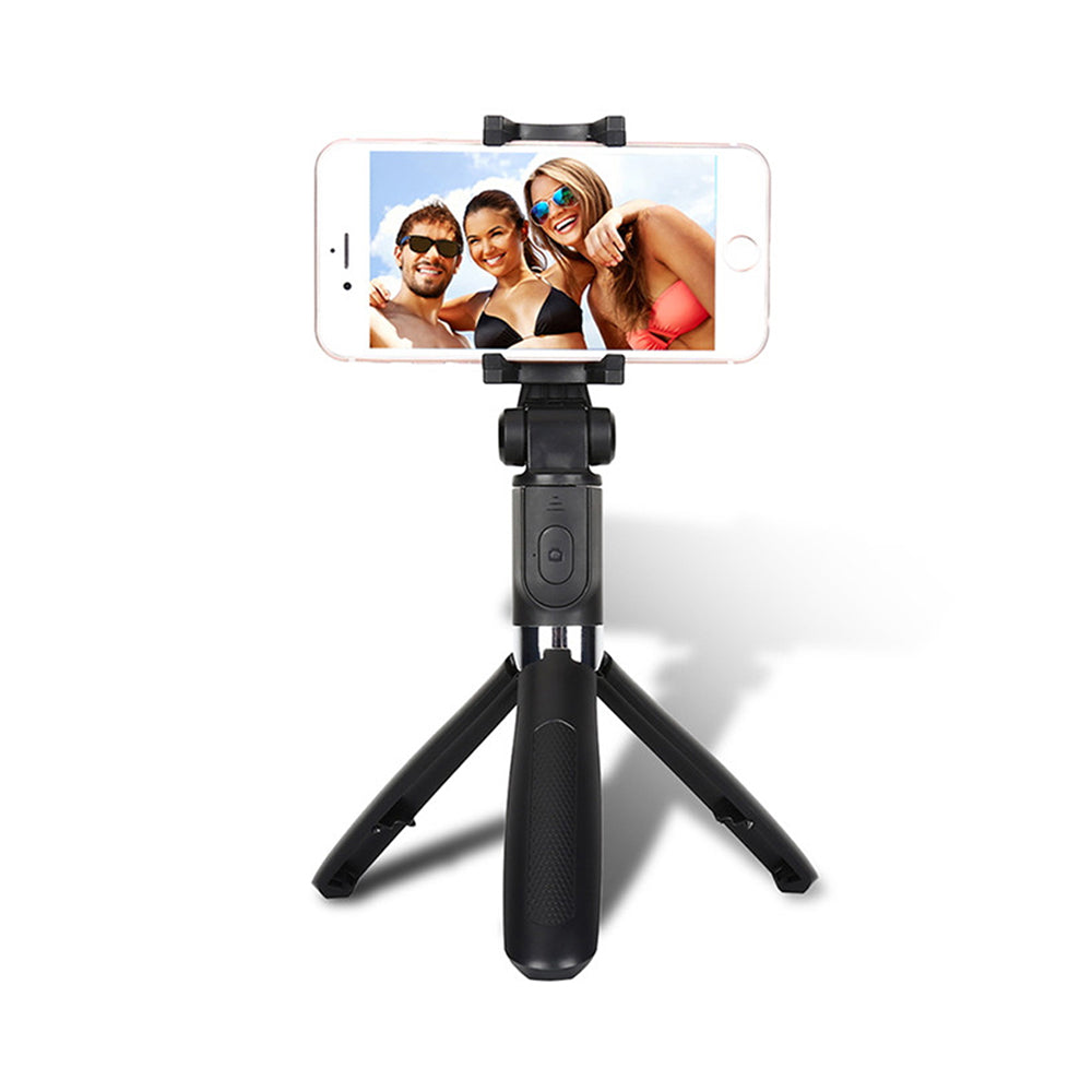 Selfie Stick Bluetooth Techsuit L01s, Universal, Black