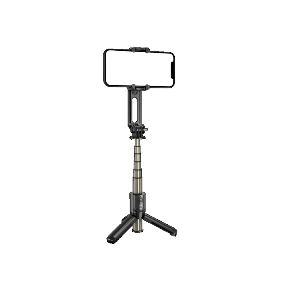 Selfie Stick Bluetooth Techsuit L18Mini, Universal, Black