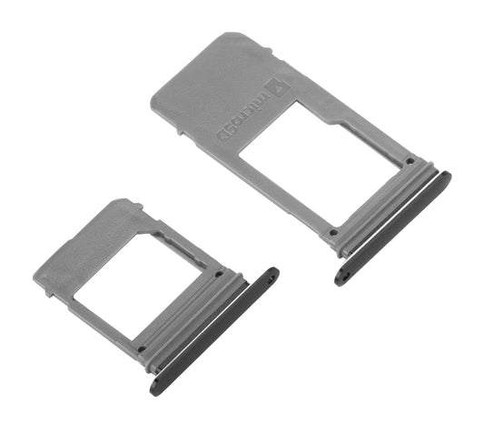 SIM-korthållare - Samsung Galaxy A5 (2017) A520 / A7 (2017) A720, Svart