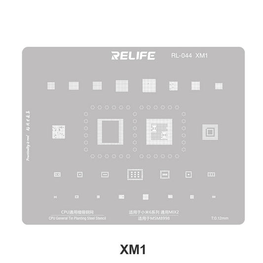 BGA-mask Relife RL-044 V2.0 för CPU Xiaomi-serien
