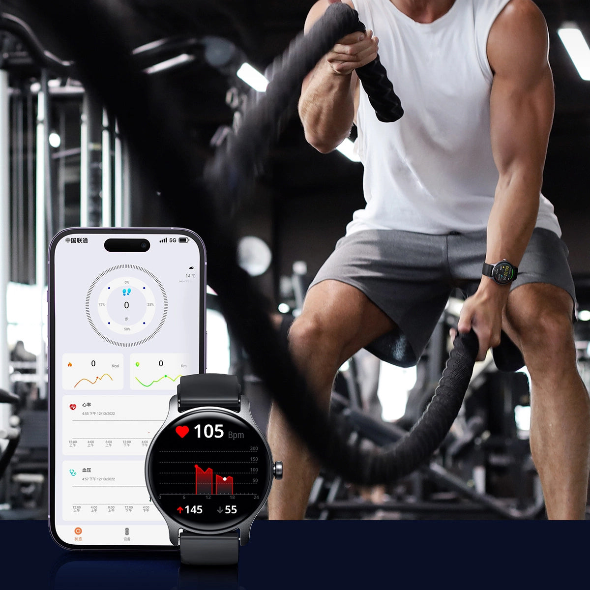 Smartwatch Joyroom JR-FC1 Call, Grå