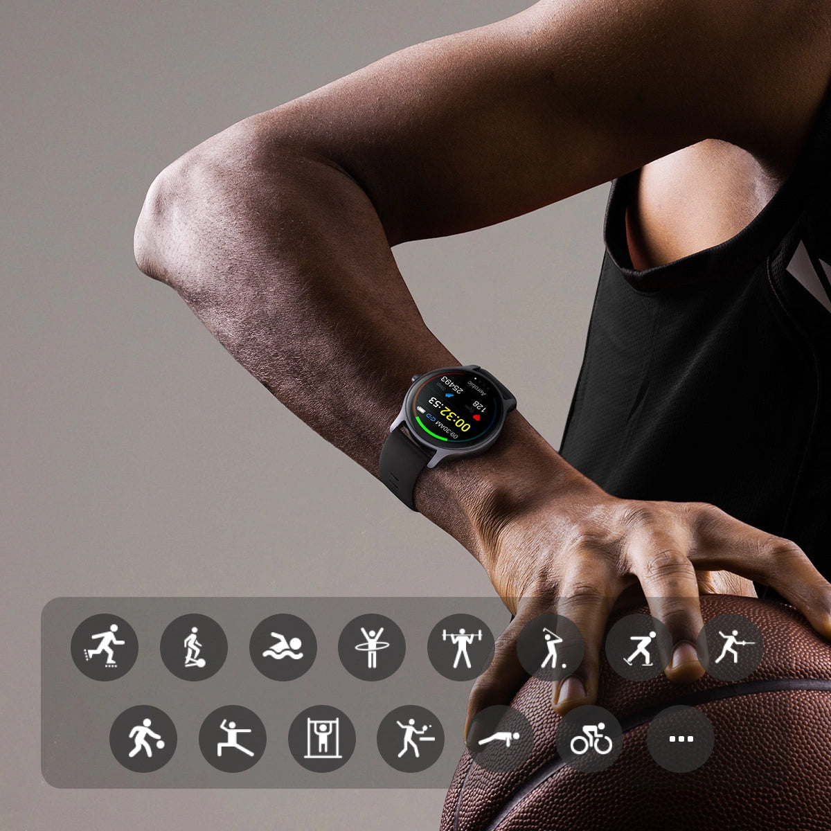 Smartwatch Joyroom JR-FC1 Call, Grå