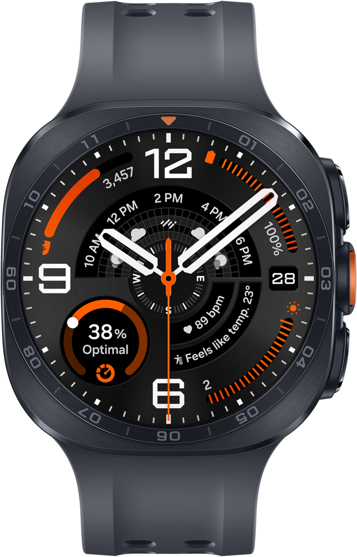 Smartklocka Samsung Galaxy Watch Ultra 2, 47 mm, LTE, svart SM-L715FZKAEUE