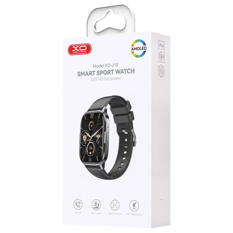 Smartwatch XO Design J10, Svart