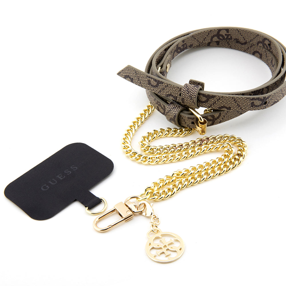 Telefonrem Guess 4G Chain CBDY, Brun