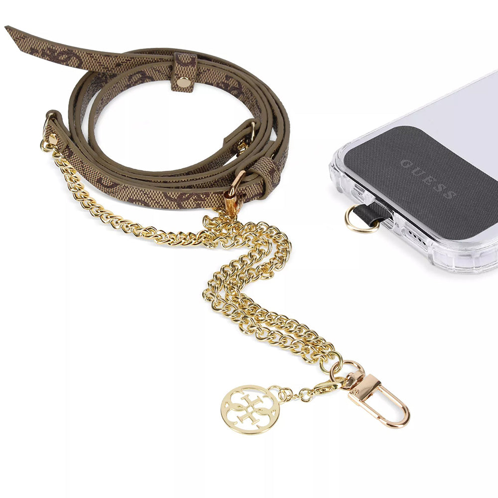 Telefonrem Guess 4G Chain CBDY, Brun