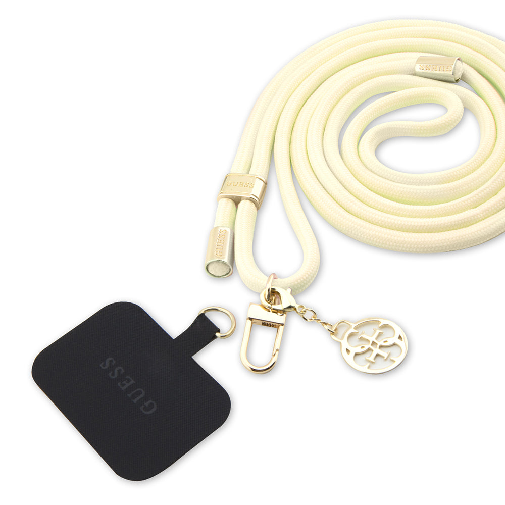 Mobiltelefonssnodd Guess CBDY 4G Charm, Beige