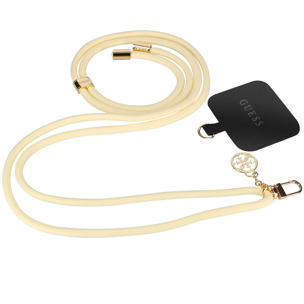 Mobiltelefonssnodd Guess CBDY 4G Charm, Beige