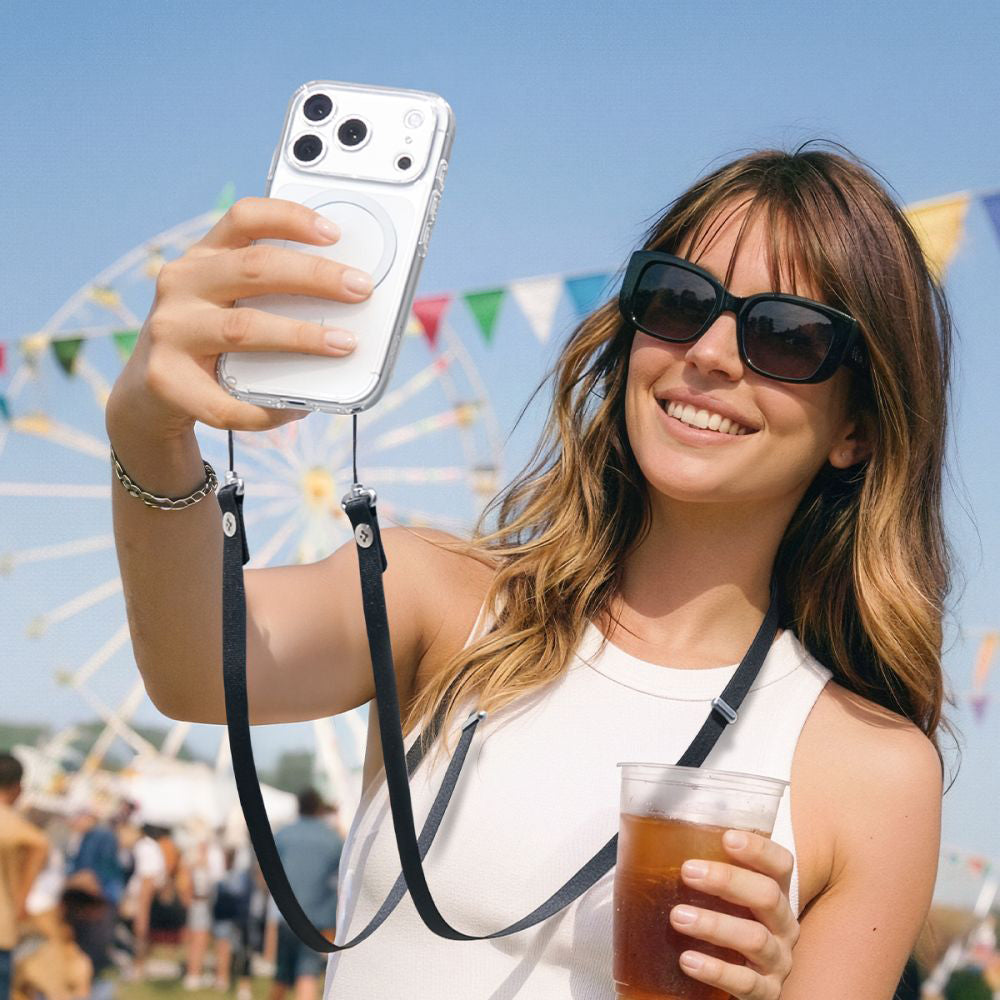 Spigen Telefonlanyard DA30L, Svart AFA10614