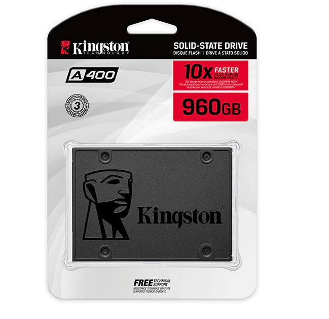 Solid State Drive (SSD) Kingston A400, 960GB, 2,5 tum, SATA III SA400S37/960G