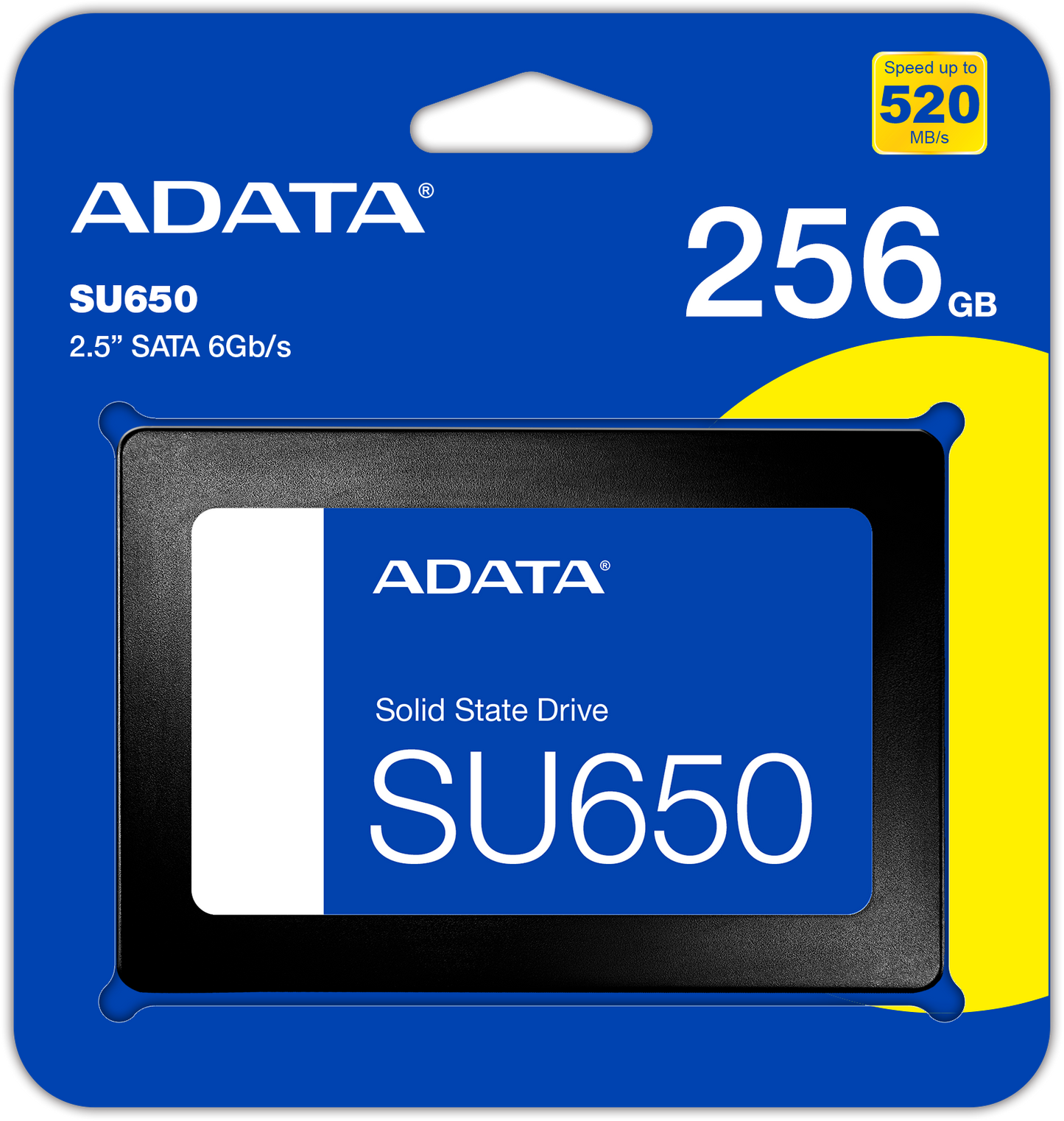 Solid State Drive (SSD) Adata SU650, 256GB, 2,5 tum, SATA III ASU650SS-256GT-R