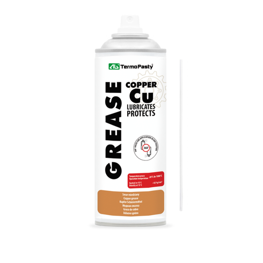 Teknisk smörjspray AG Termopasty Copper, 400ml ART.AGT-176