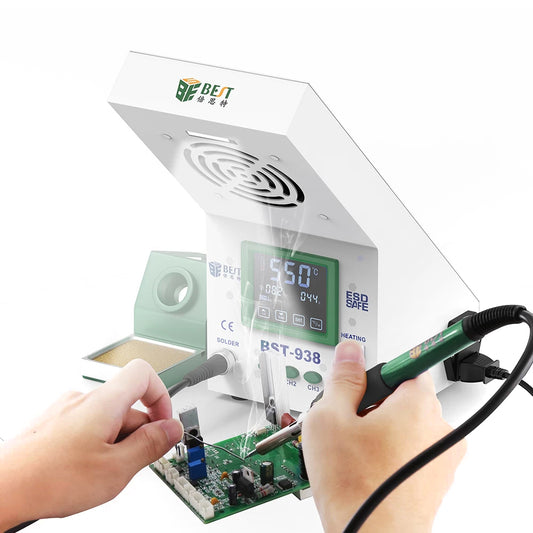 Letcon Best BST-938 Letcon BST-938 Station, med rökutsug