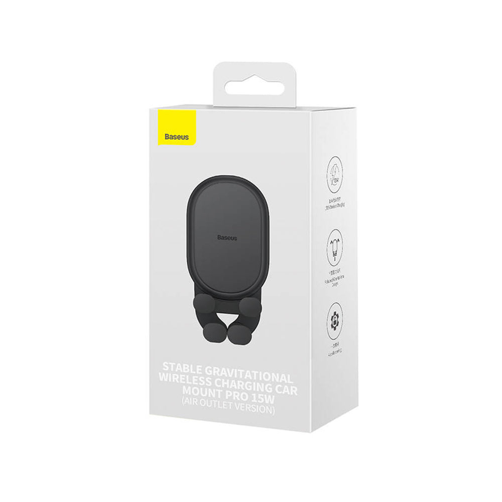 Baseus Pro Universal Bilhållare, Svart SUWX030001