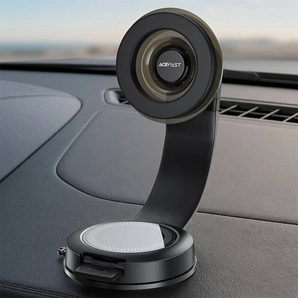 Acefast D69 Magnetic Car Mount, 4.7inch - 6.9inch, Black