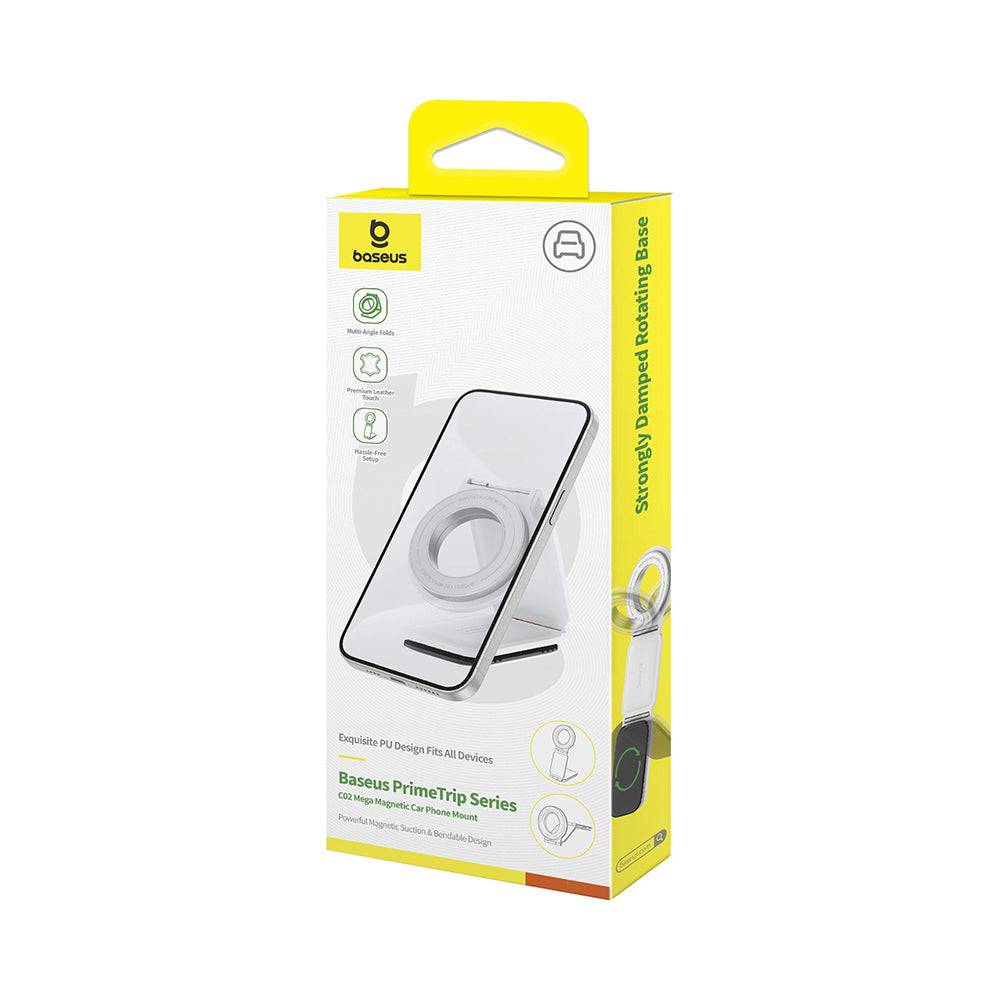 Magnetisk Bilhållare Baseus PrimeTrip C02, Universal, Vit C40169002213-00