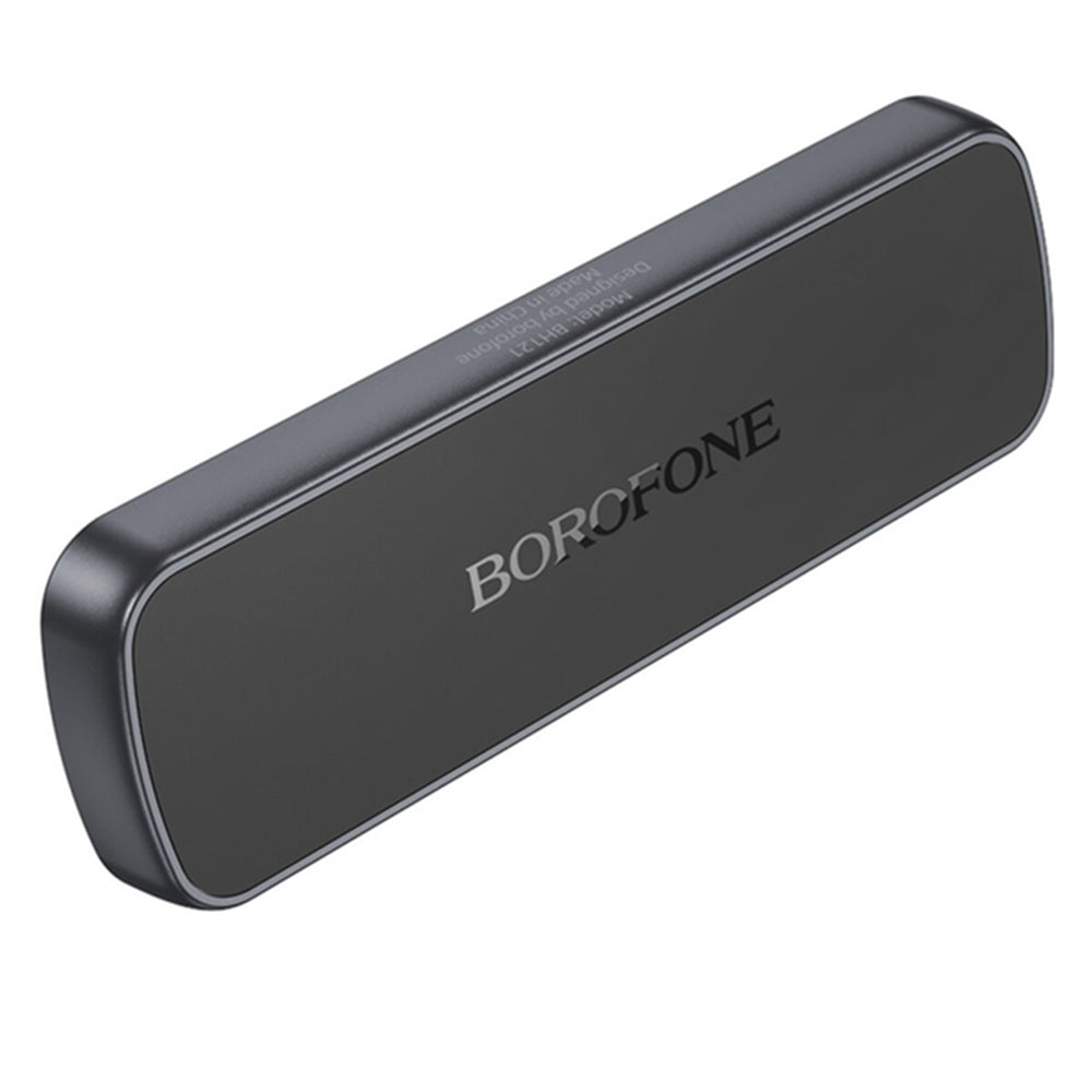 Magnetisk Bilhållare Borofone BH121, 4.5tum - 7tum, Svart Grå