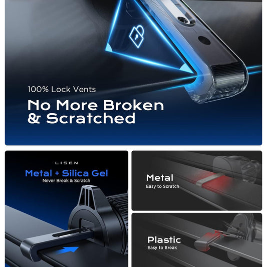 Magnetisk Bilhållare Lisen, Universal, Svart YL0222100001