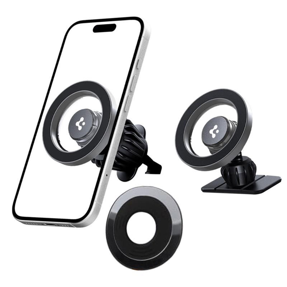 Magnetisk Bilhållare Spigen MFT13, Universal, Silver ACP08314