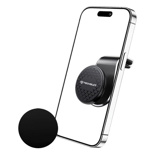 Magnetisk Bilhållare Techsuit S8, Universal, Silver