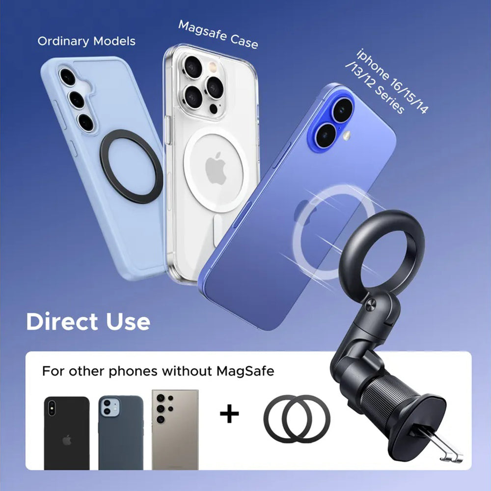 Magnetisk Bilhållare UGREEN LP923 (65185), Universal, Svart