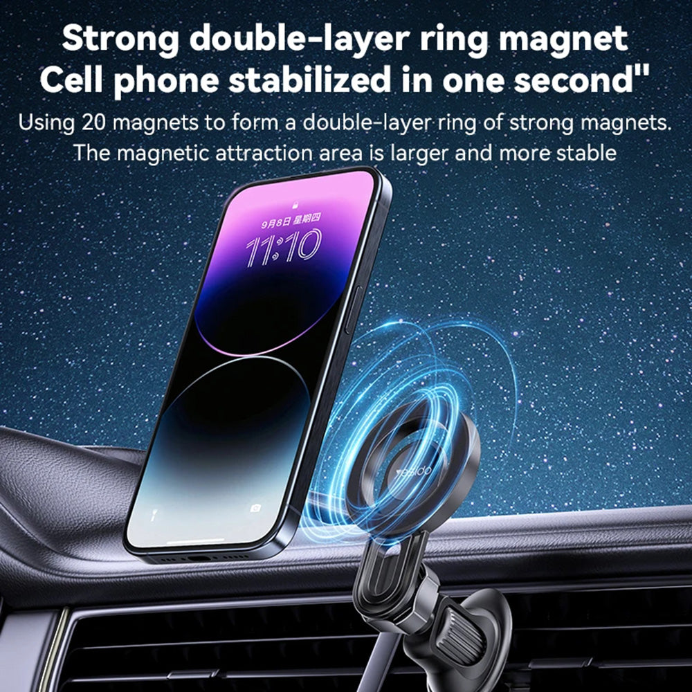 Magnetisk Bilhållare Yesido C209, Universal, Svart