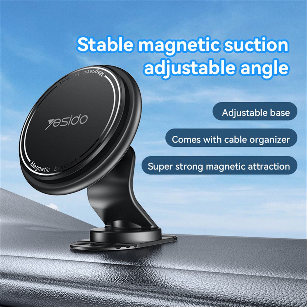 Magnetisk Bilhållare Yesido C220, Universal, Svart